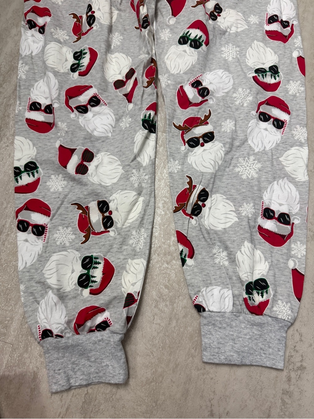 PJ Place pajamas Santa pajamas Adult matching family pajamas Ho Ho Ho - Picture 12 of 13